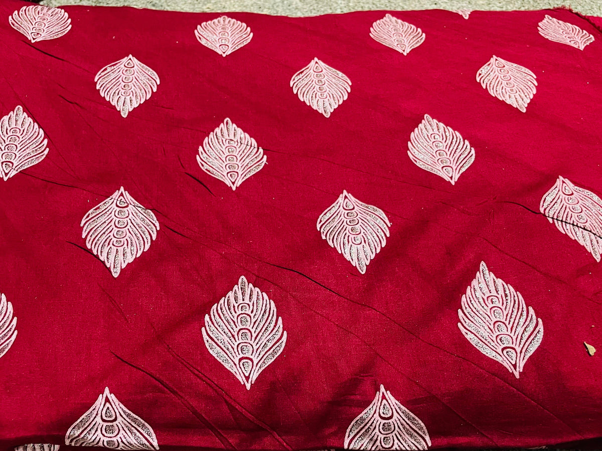Glitrey effect Red kurti