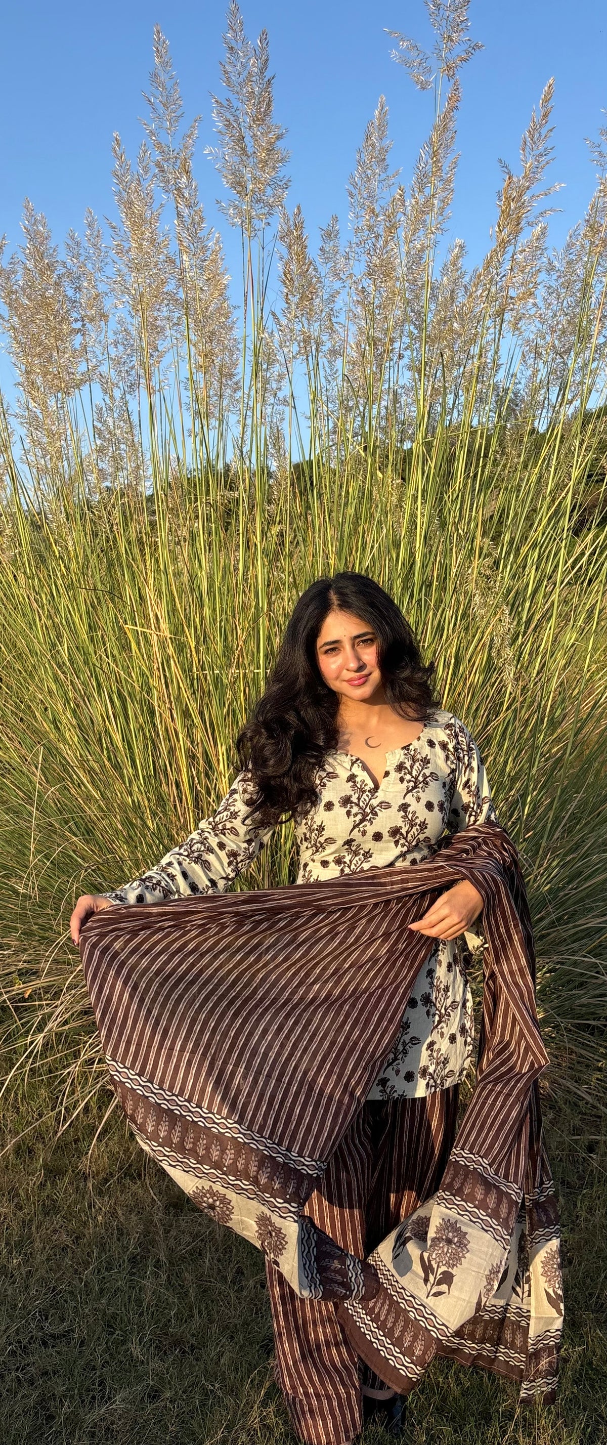 Zohra Floral  farsi Set