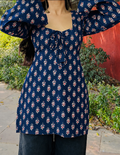 Dark blue kurti