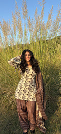 Zohra Floral  farsi Set