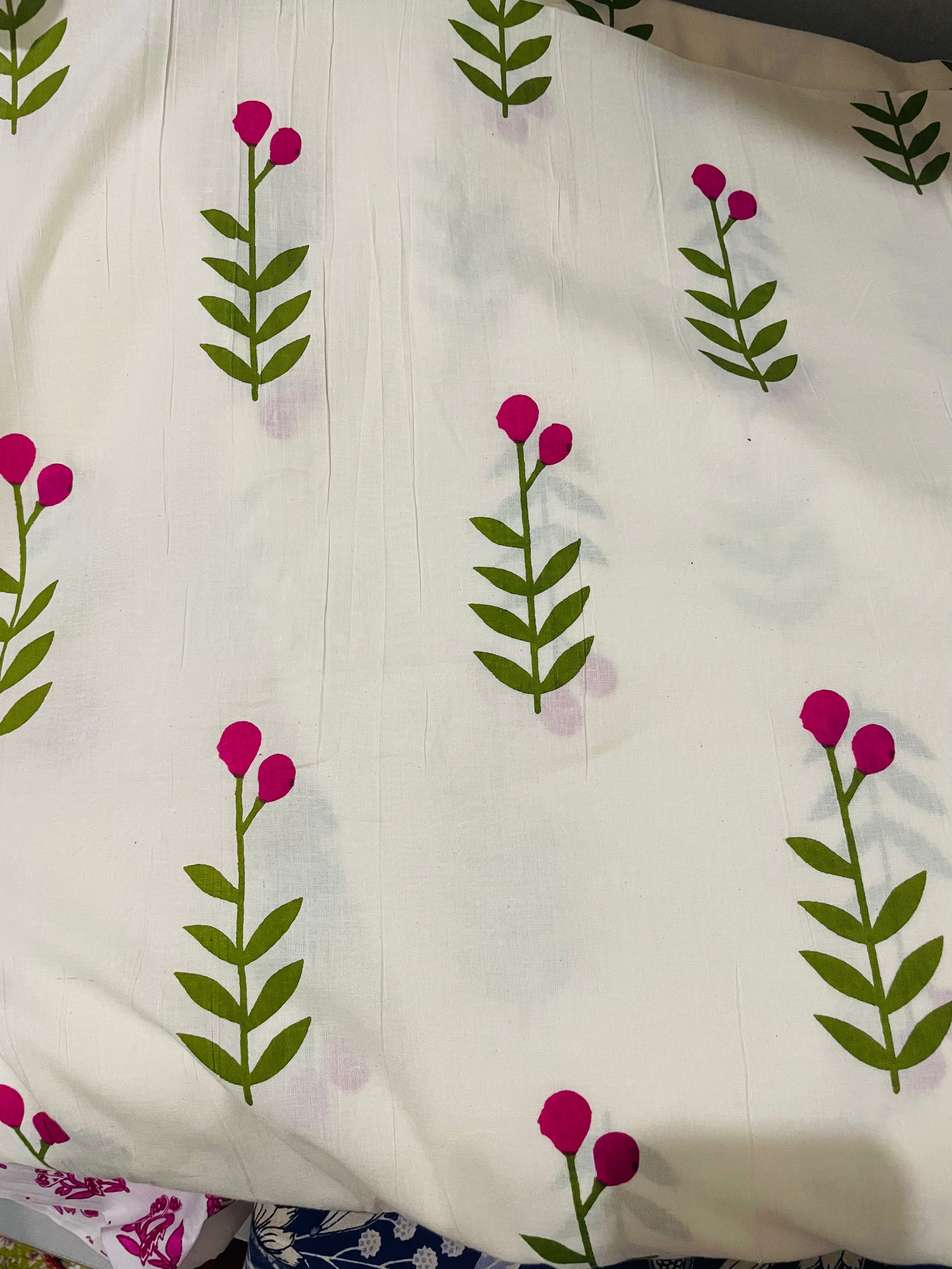 White kurti with side knot