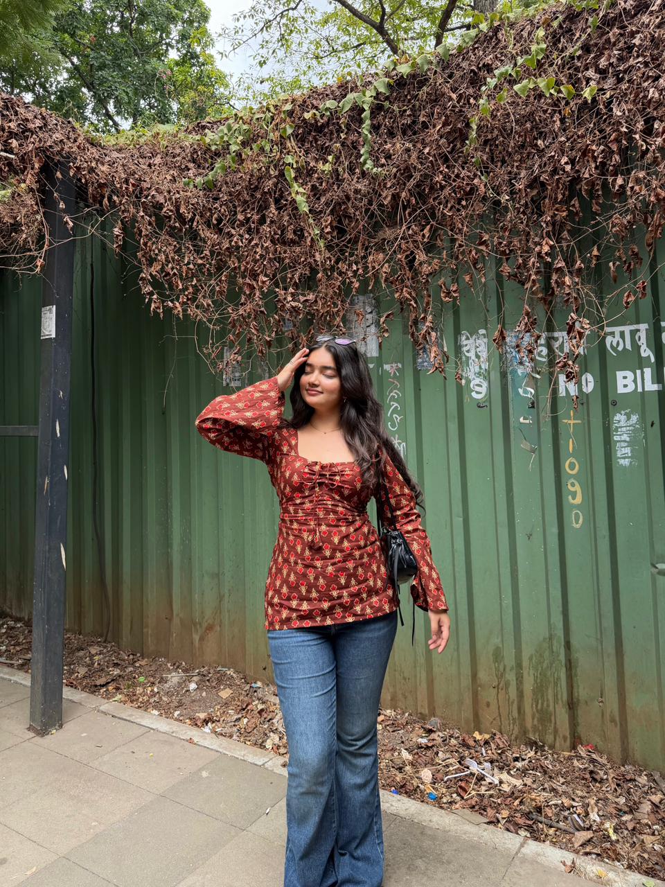 Cinnamon  bloosom kurti