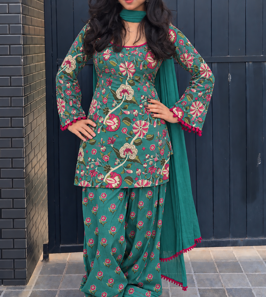 Bahar teal farsi set🌷🩵