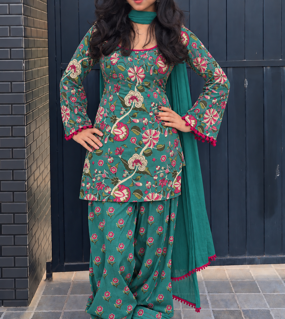 Bahar teal farsi set🌷🩵