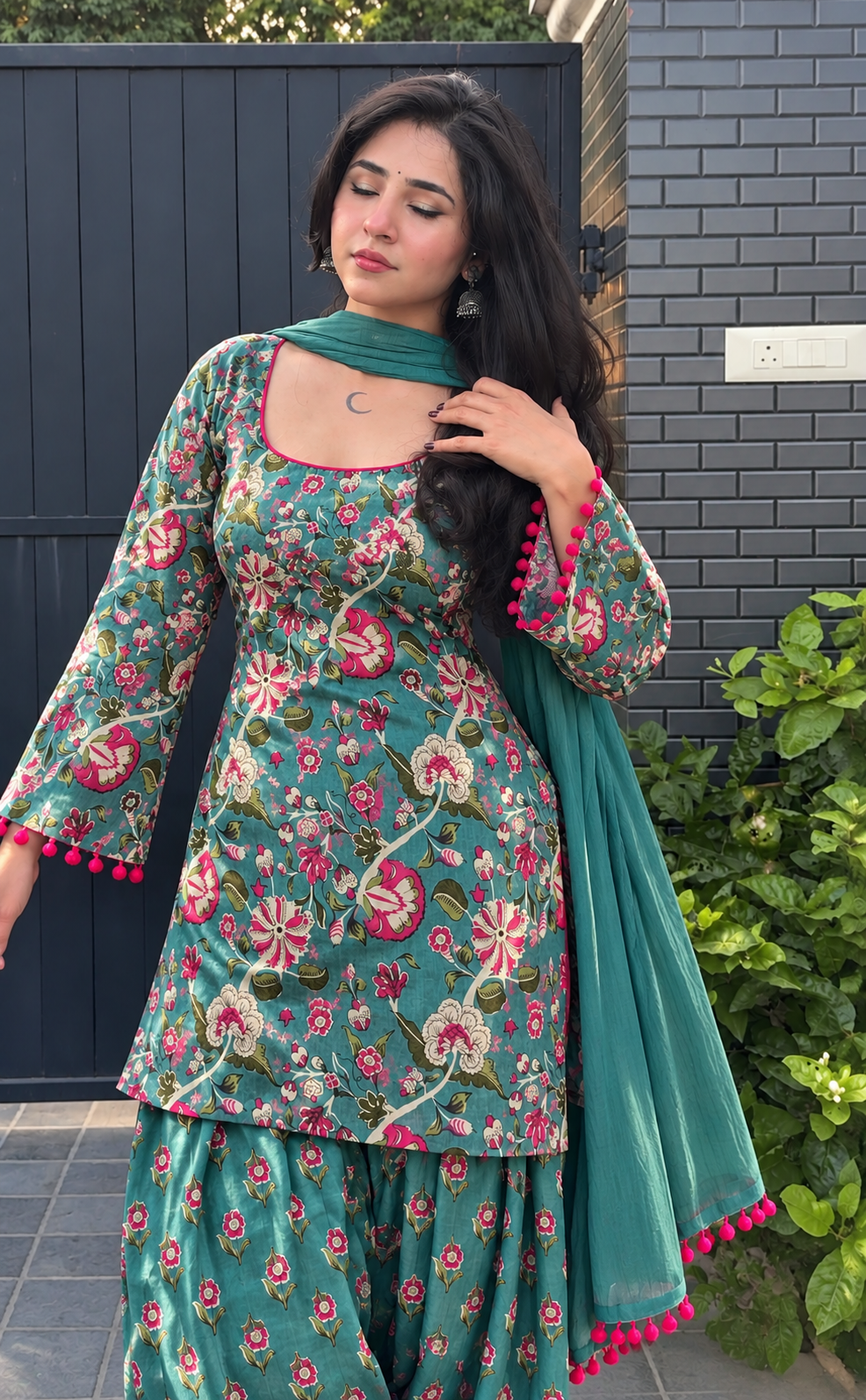 Bahar teal farsi set🌷🩵