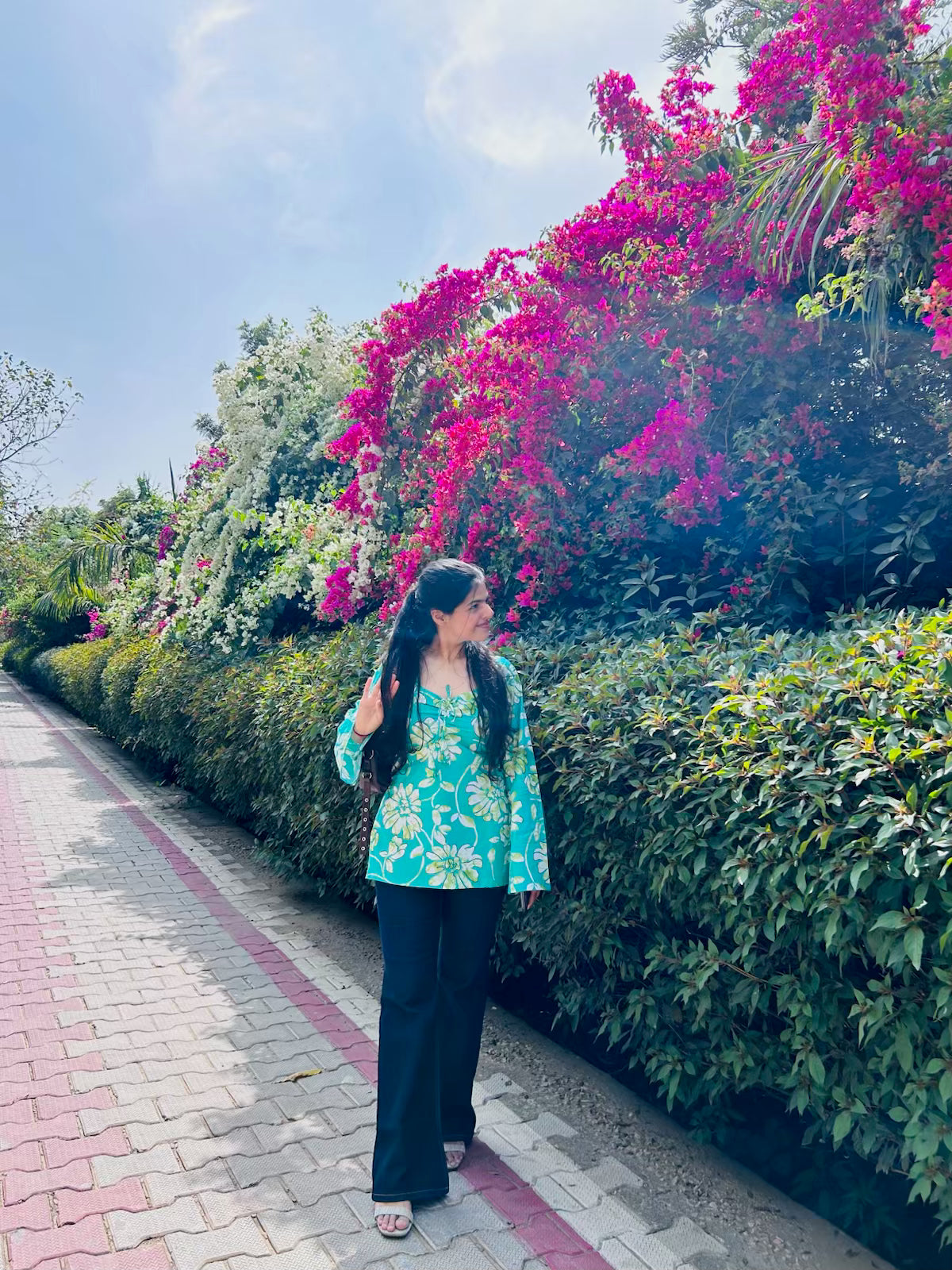 Paradise Mint Kurti ✨