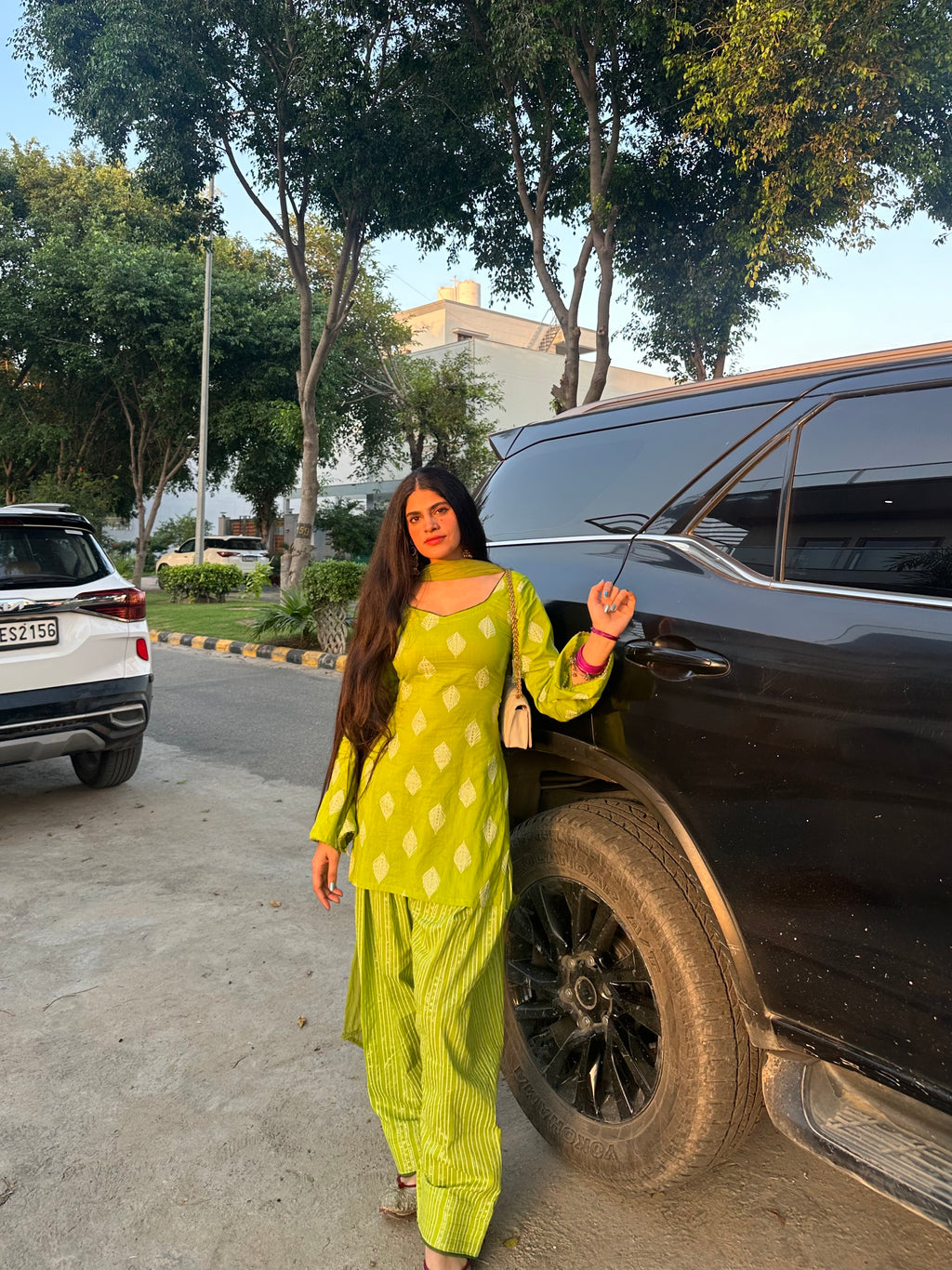 Green noor farsi set✨🌷
