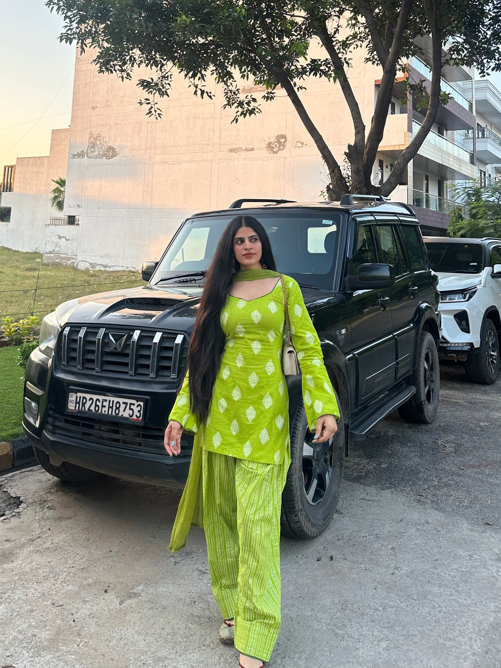 Green noor farsi set✨🌷